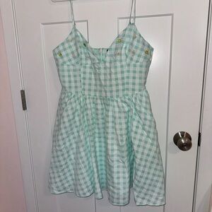 Zara Mini Gingham Dress